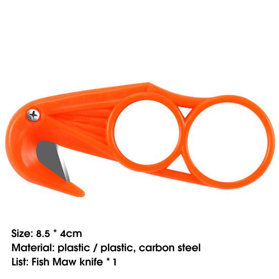 MUQZI Sports Accessory Sharp Fish Cleaning Peeler One-handed Operation Compact Convenient Carrying