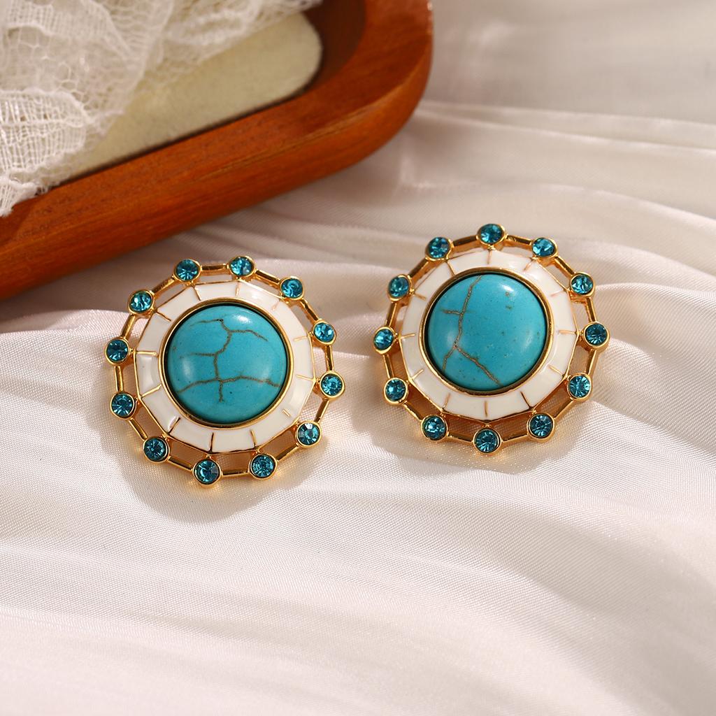 Medieval vintage earrings 925 high-end new models