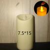 Flameless Flickering LED Candles Light Flameless Candles Battery Powered Candles for Wedding Decor Birthday Party Supplies Warm