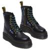 Dr. Martens Skórzane Lekkie Wygodne Oddychające Buty na Grubej Podeszwie Buty Unisex Czarne 32164001