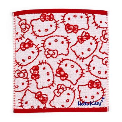 Hello Kitty Antibacterial and Deodorizing Hand Towel 801259 Red