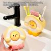 Ceramic Toothpaste Toothbrush Rack Cartoon Toothbrush Storage Rack Washstand
