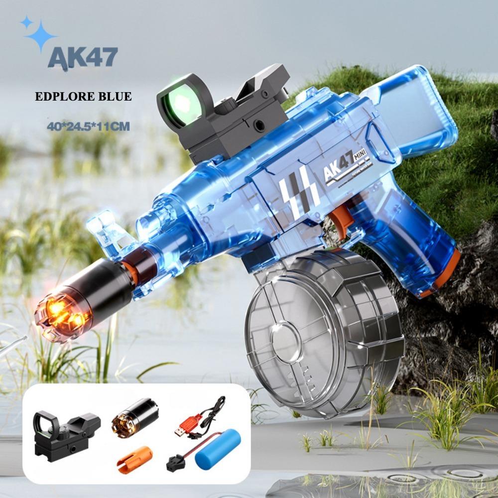 Large Capacity Full Auto Electric Water Gun High Pressure Shooting Toy for Beach and Pool Water Battles Perfect Gift for Kids