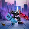 420PCS Red & Blue Hot Game Console MOC Blocks - Creative Transforming Mecha Model, Desktop Ornament, Kids Building Toy Gift