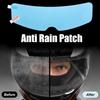1/2PCS Motorcycle Helmet Clear Anti-Fog Rainproof Film Three Styles Lens Sticker Driving Safety Nano Coating Helmet Accessories