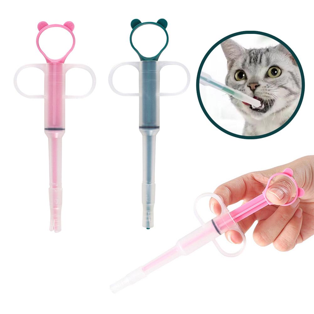 Pet Medicine Feeder Dispenser Cat Tablet Syringe Feeder Soft Tip Multi-Purpose Feeder Cat Pill Shooter Pet Pills Applicator