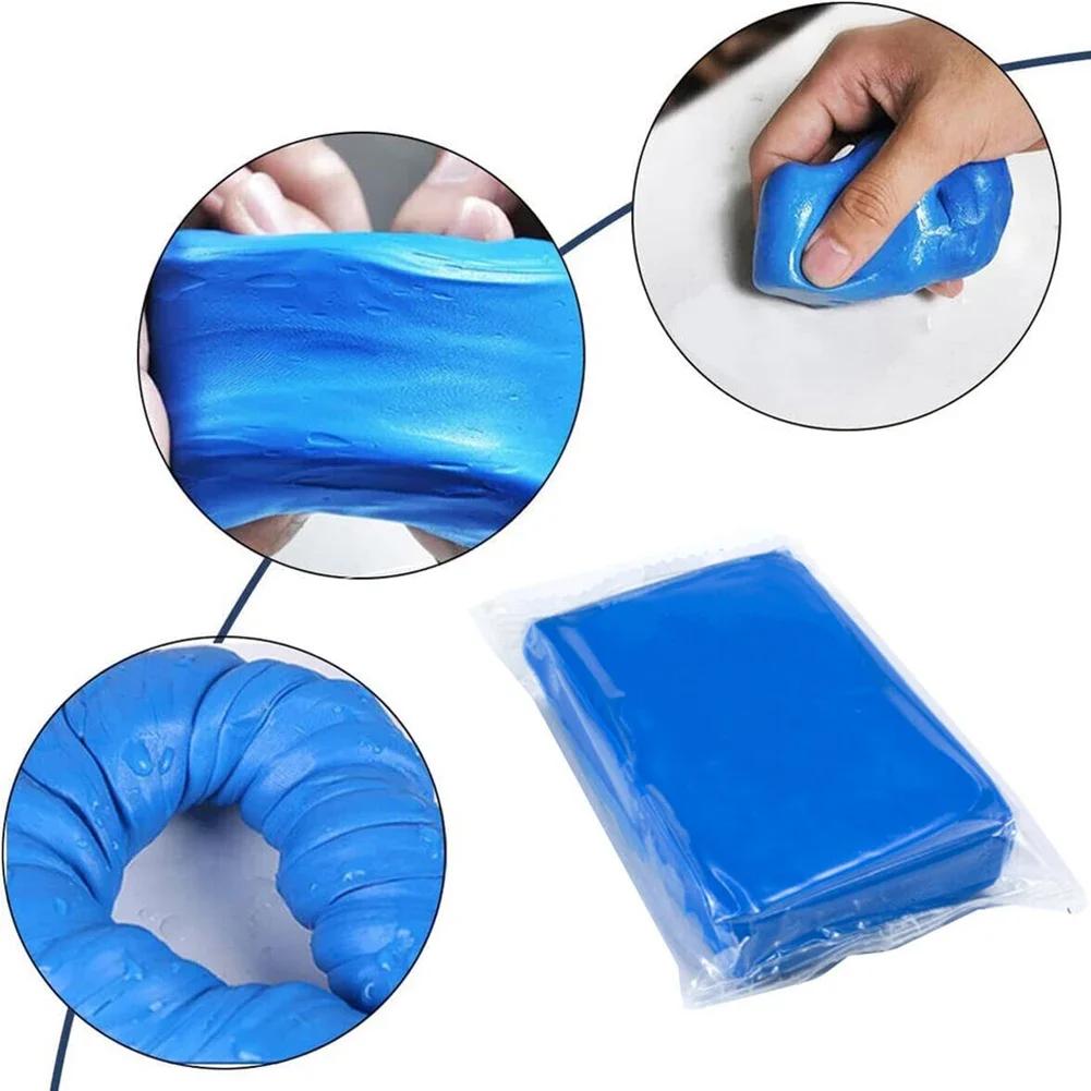 5-1pcs Cleaning Car Remove Different Types Of Stains Clay Cleaning Bar Blue Car Wash Mud Clay Decontamination Car Wash Mud Clay