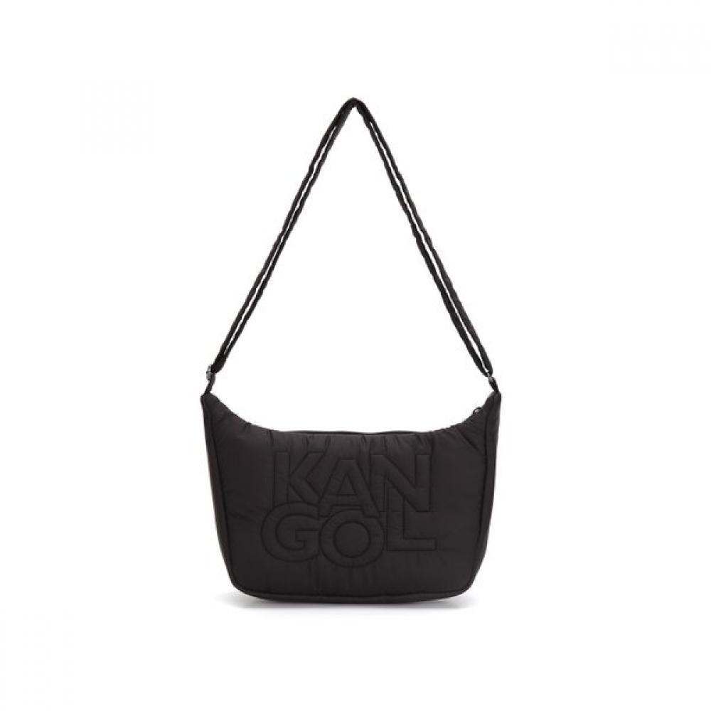 Kangol Kids Reversible Padded Hobo Bag Black Rf 0851