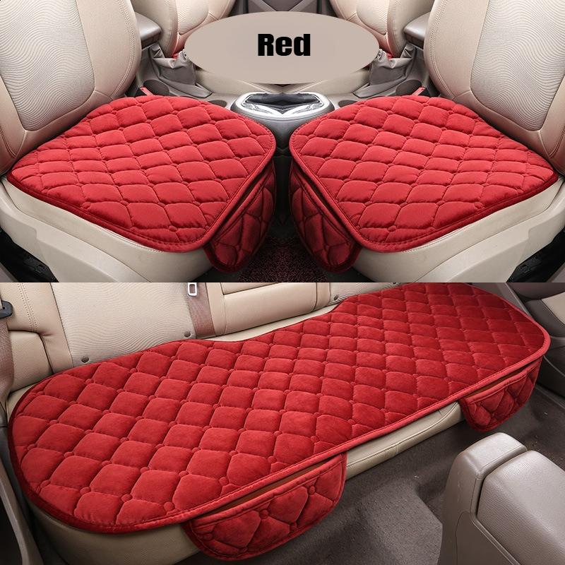 Car Seat Cushion Driver Seat Cushion With Comfort Memory Foam & Non-Slip Rubber Vehicles Office Chair Home Car Pad Seat Cover