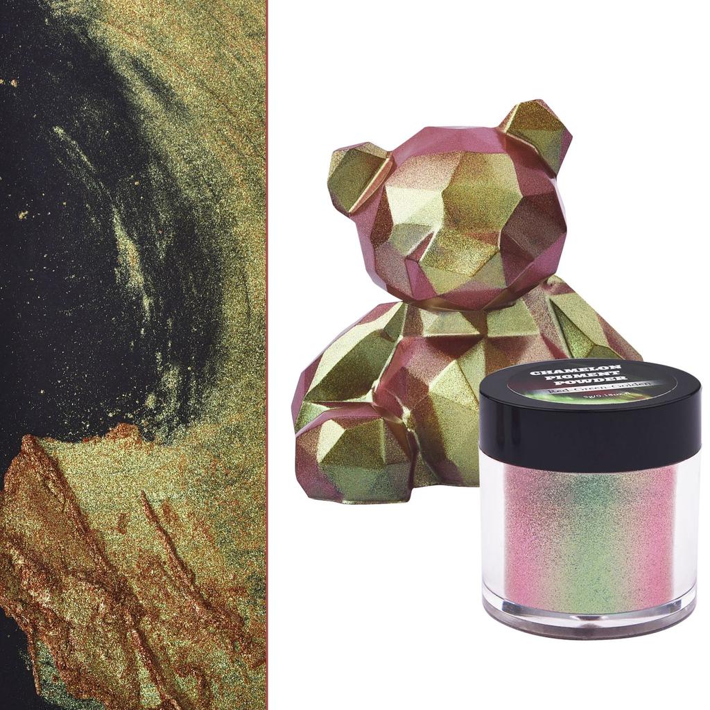 5g Mirror Chameleons Pigment Pearlescent Epoxy Resin Glitter Magic Discolored Powder Kit Resin Colorant Jewelry Making Tools