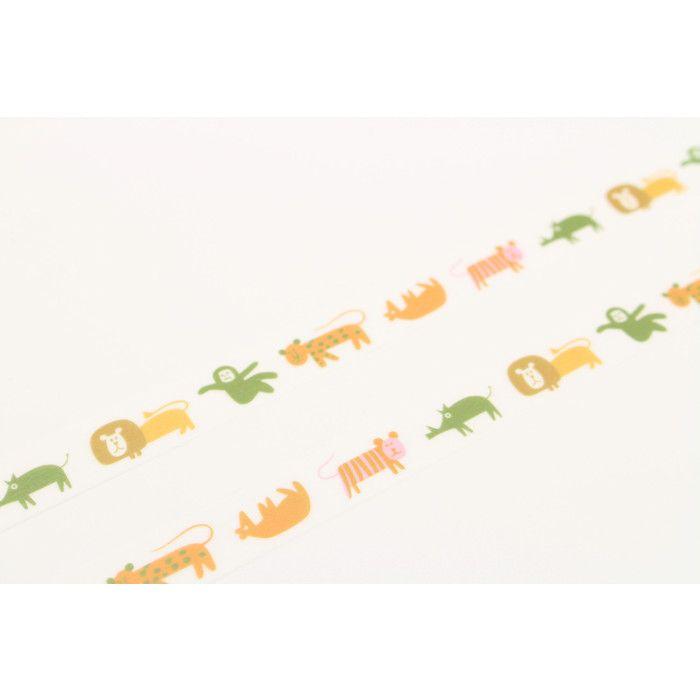 Ruban adhésif de masquage - MT Artiste Saul Basse - Animaux - Mixte - 1 rouleau