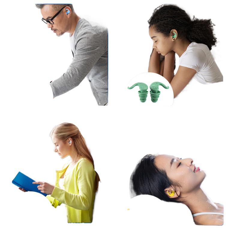 Cow Horn Sleep Earplugs: Noise Reduction, Sound Insulation, Waterproof, Anti-Noise for Office Naps.