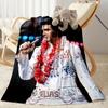 Vegas Sunglasses Pop Art Blanket Durable Comfort Suitable for Chair Office Couch for All Occasions Playful Design Gift for Travel Home Birthdays