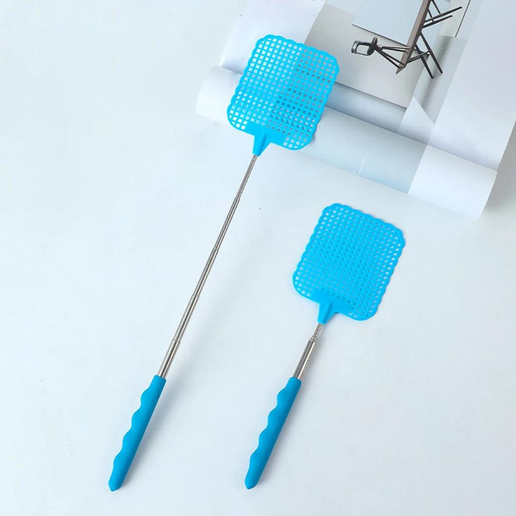 1pc Retractable Plastic Fly Swatter -Efficient Mosquito Eliminator for Home & Outdoor -Summer Essential, Beach&Travel Accessory