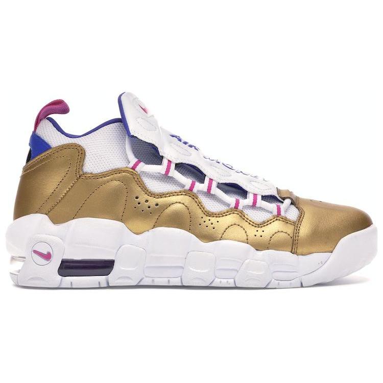 Nuove Nike Air More Money Burro di Arachidi e Gelatina GS AH5215-101