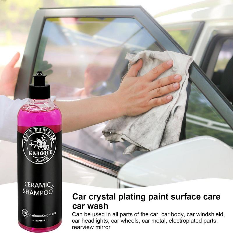 Car Ceramic Coating Spray Auto Detailer Car Wash & Paint Correction Spray Protective Sealant Kit For Gloss & Shine