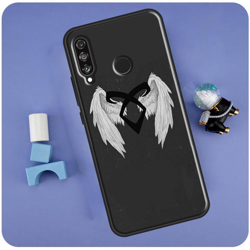 Angelic Rune Shadowhunters For Huawei Nova 3i 7i 8i 11i 12i 9 10 SE Y60 Y61 Y70 Y72 Y73 Y90 Y91 P20 P30 P40 Lite Case