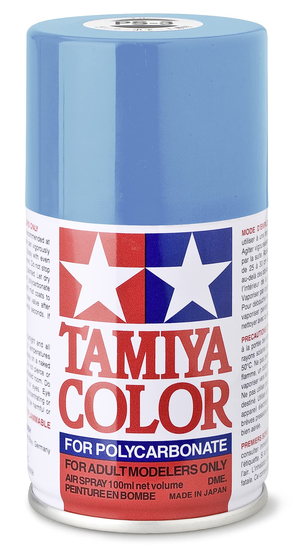

Tamiya Polycarbonate Spray Light Blue 86003 No.03 PS-3