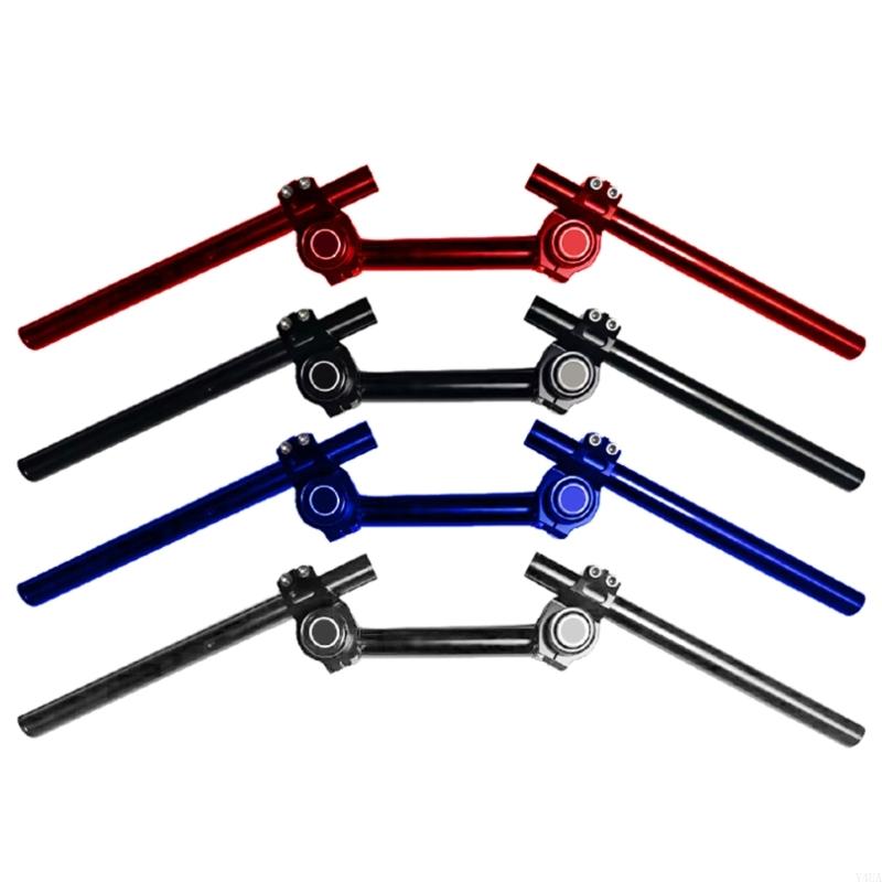 Y4UA Precise Ergonomic Design Detachable Motorcycle Handlebars for Improved Riding Comfortable and Control Easy Installation