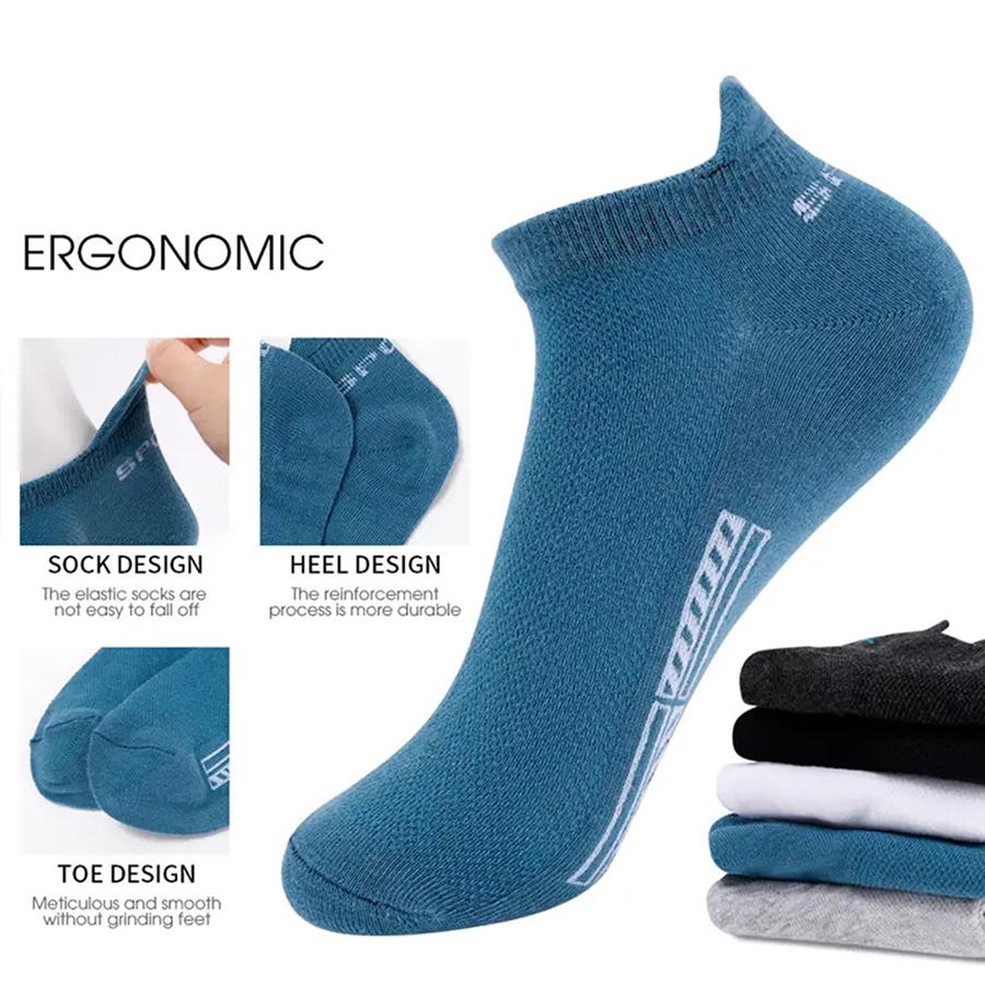 1/10/20/30 Paar Unisex Kurze Socken Modische Sportliche Niedrig Geschnittene Rundhals Knöchelsocke Mesh Schweißabsorbierend Atmungsaktiv Lässige Socke