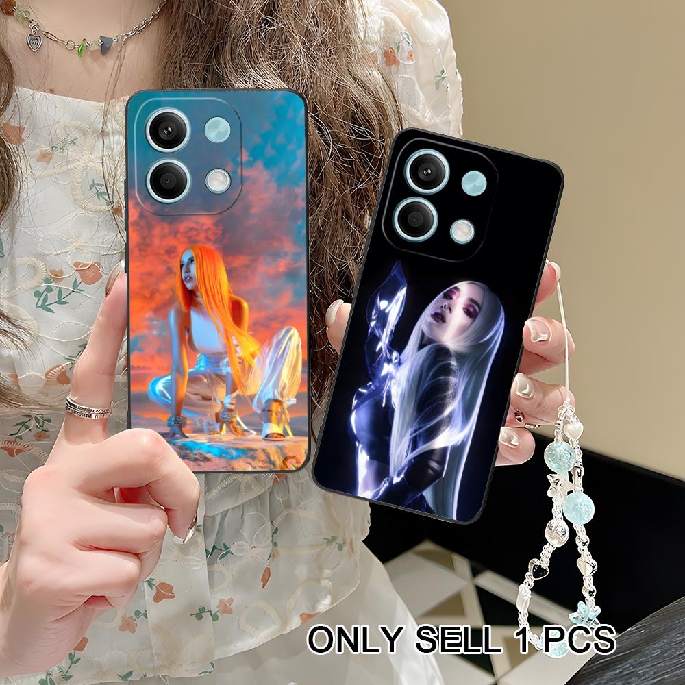 Fashion Ava Max Matte TPU Mobile Phone Case for POCO M7 M6 M5 M4 M3 X7 X6 X5 X4 X3 Pro GT 5G Colorful Printing Cover