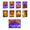 3D Paper Night Light Lamp Table Decoration Gift