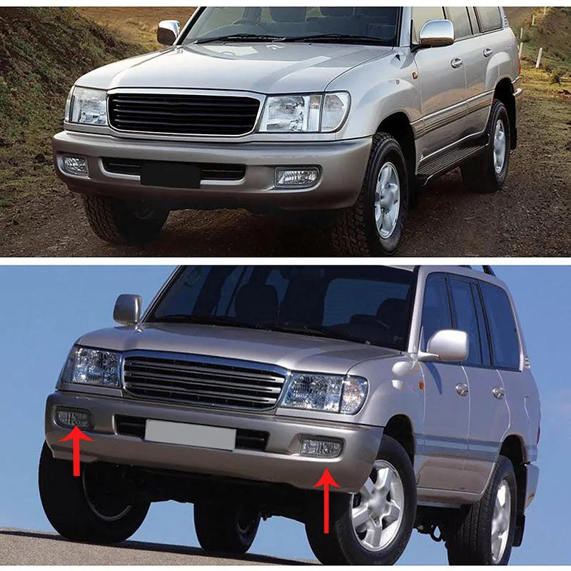 High Quality Car LED Fog Lamps DRL For Toyota Land Cruiser 100 LC100 UZJ100 FZJ10 1998-2008 Car Accessories Fog Light Assembly