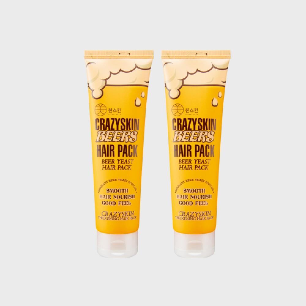 Crazyskin Beer Yeast Hair Pack 200g 2 Pcs NONE