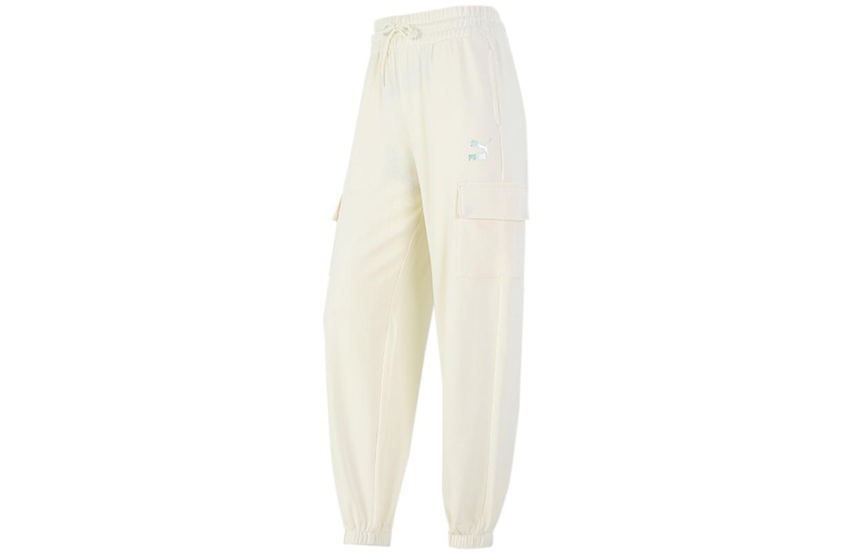 PUMA Sports Pants Women s Ecru Moderate 534163-88 XL