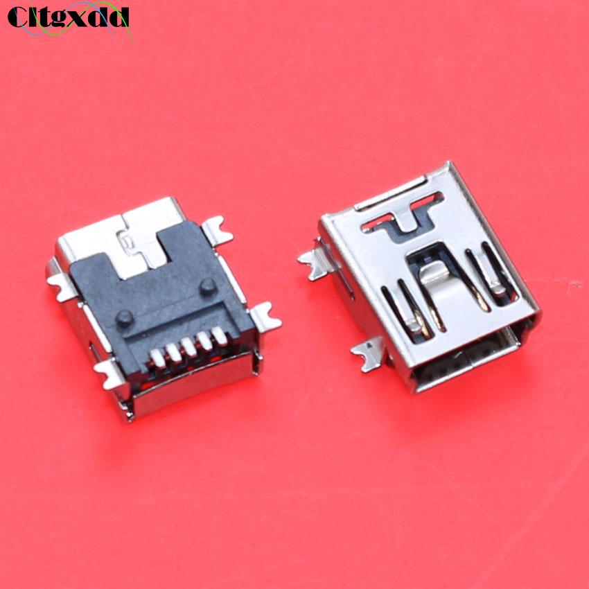 Cltgxdd 10PCS Female Mini USB Socket V3 Port For MP3 MP4 USB Type B 5pin 8Pin10Pin SMT SMD USB Jack Connector Repair Parts 4