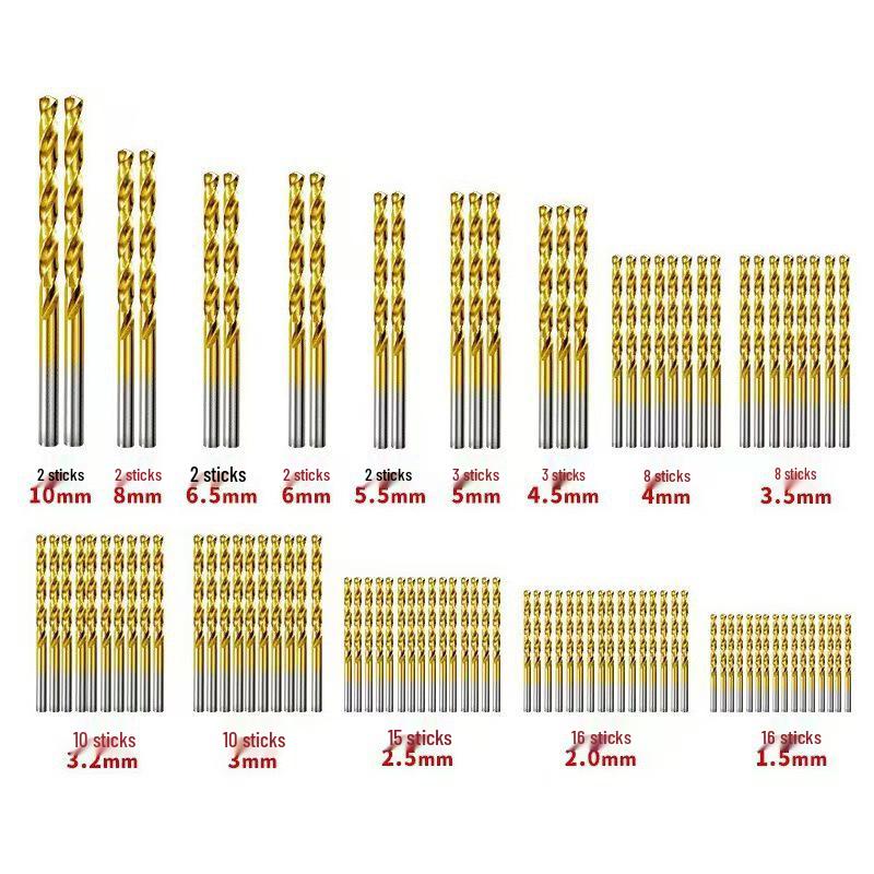 Industrial Grade Straight Shank Twist Drill Bit - Alloy, High Hardness, Efficient Chip Removal, Multi-Purpose Hole Puncher