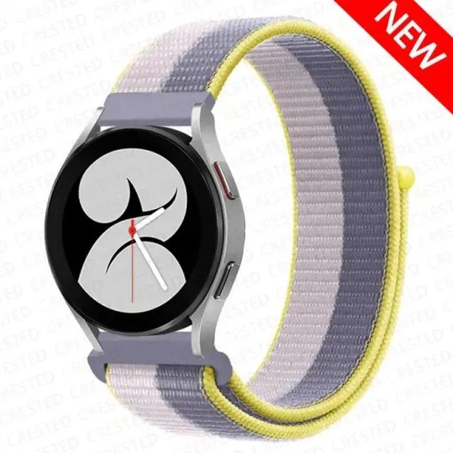20mm 22mm Nylon-Schlaufenband Für Garmin Forerunner 265 965 255 255M 245 645 158/Venu 2Plus/Vivoactive 4 3/Venu SQ 2 Armband