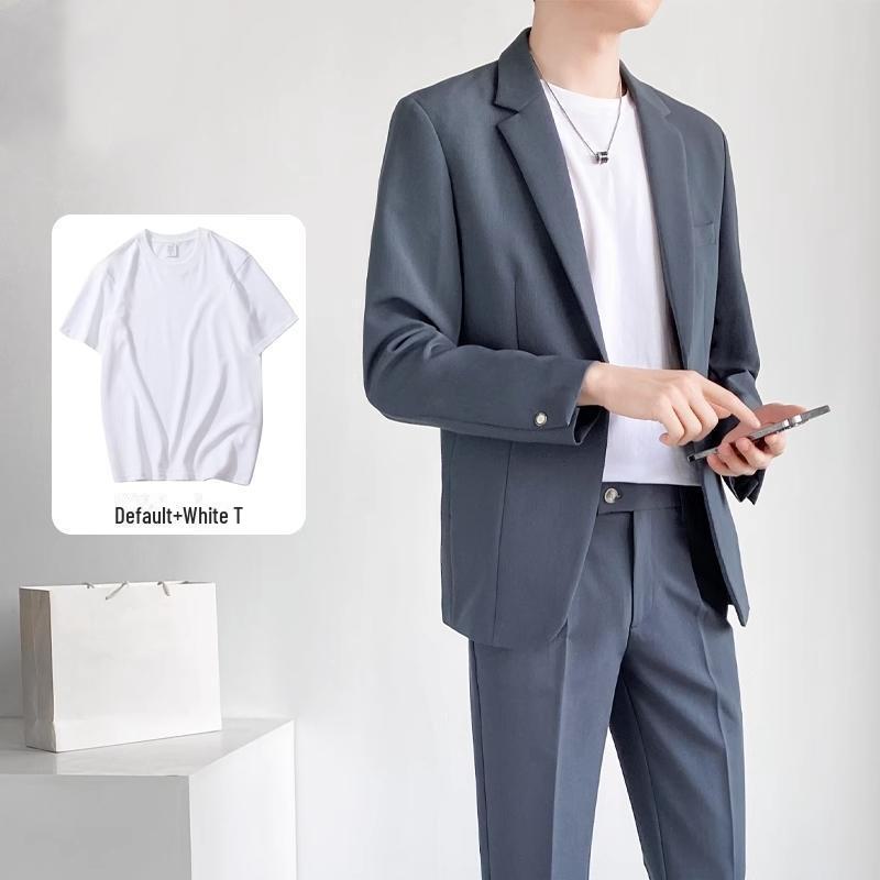 Set costum casual ușor pentru bărbați: Colecția de primăvară și toamnă