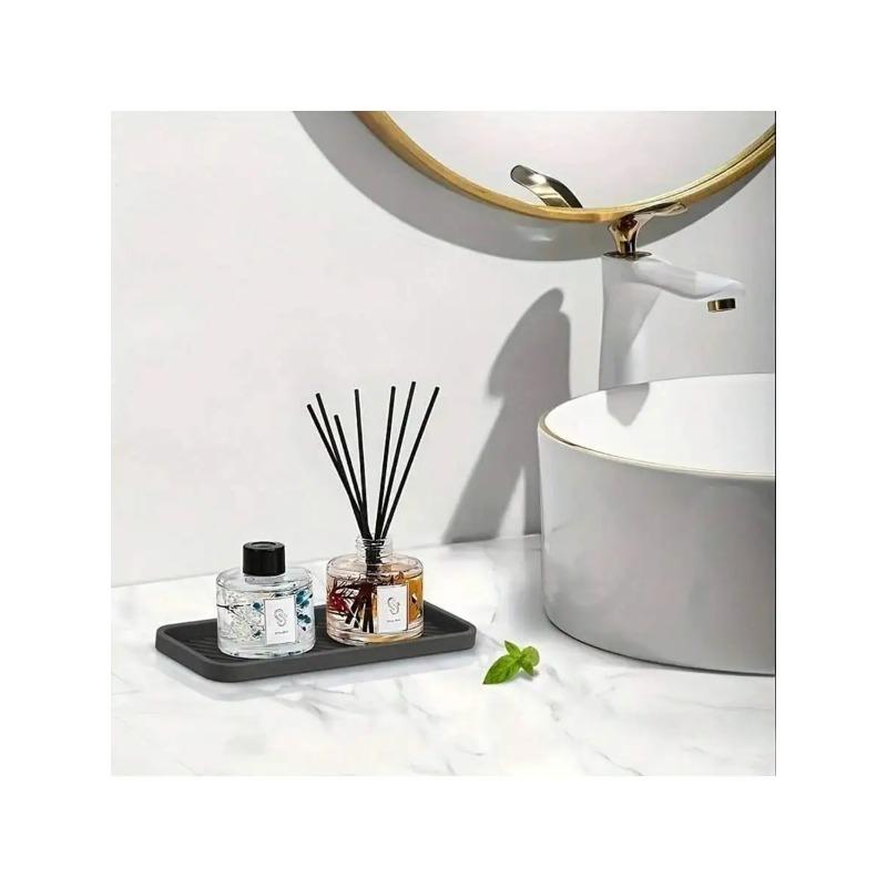 1pc Silicone Sponge Holder Kitchen Sponge Holder Silicone Slink Organizer Tray for BathroomSoap DispenserSimple Silicone Soap