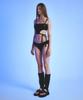 VINAJ Cutout Half-Top Bikini Bra (Black)