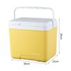 15L Camping Cooler Box Insulated Ice Chest Portable Ice Bucket Outdoor Hard Cooler for BBQ Camping Picnic