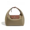 Borsa a spalla da donna in nylon casual a forma di raviolo, leggera, minimalista, a tracolla, mini borsa tote bento