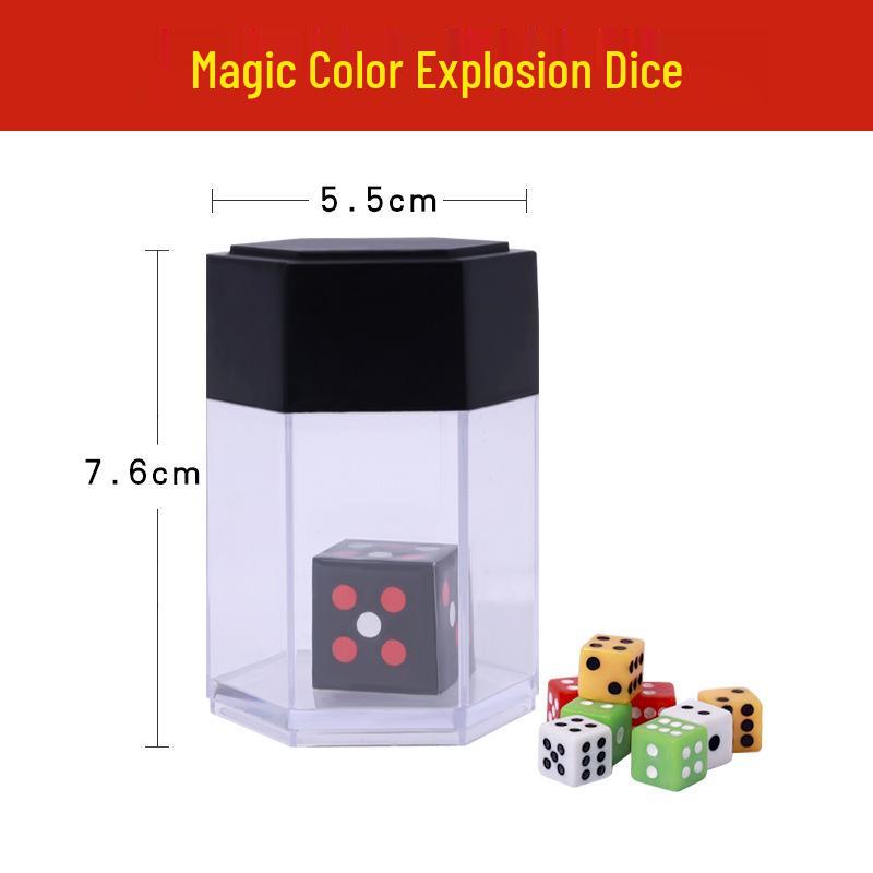 Exploding Dice: Colorful Children s Magic Props for Talent Shows