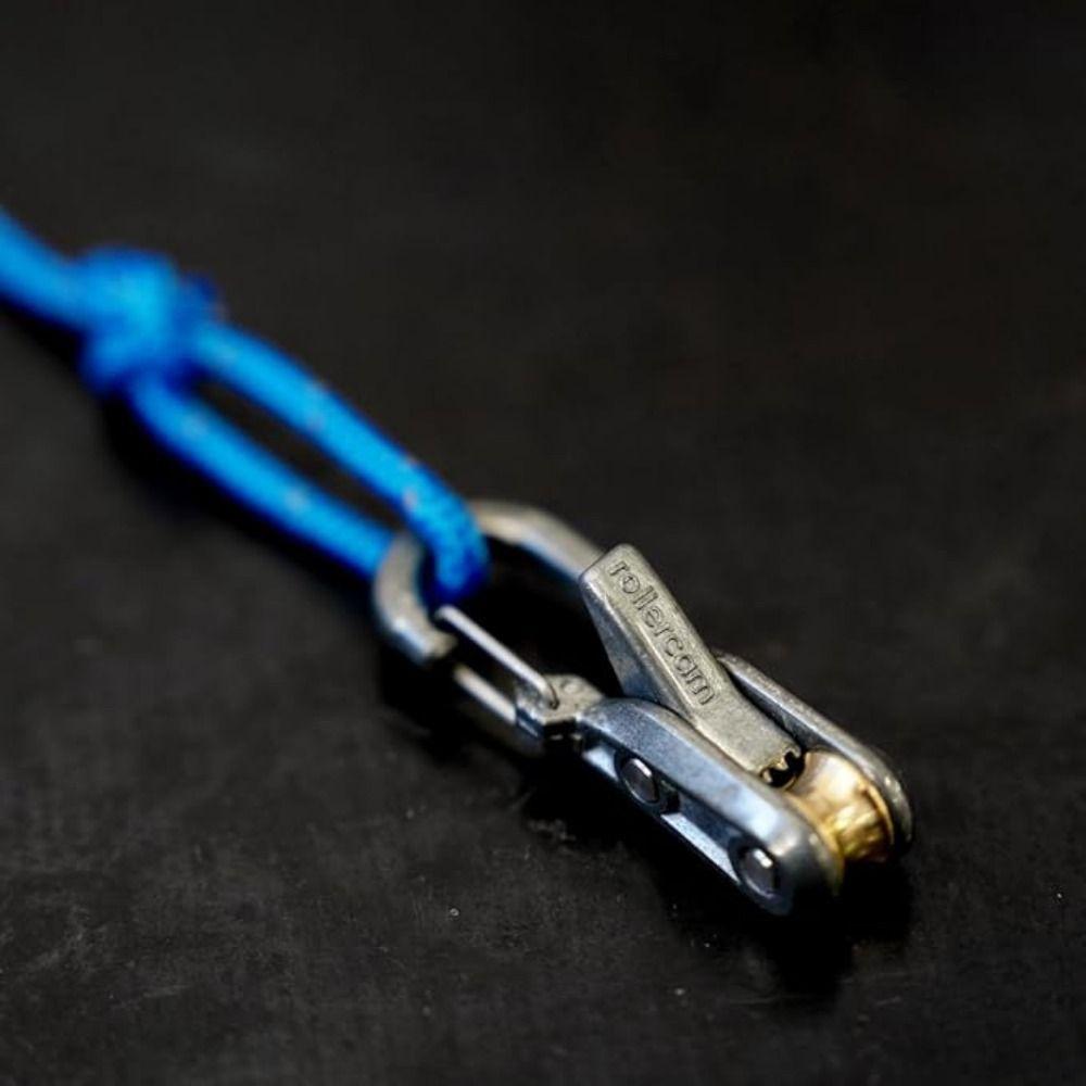 Non-Slip Paracord Adjusters 6 Hooks Cable Puller Secure Rope Tension Adjuster  Camping
