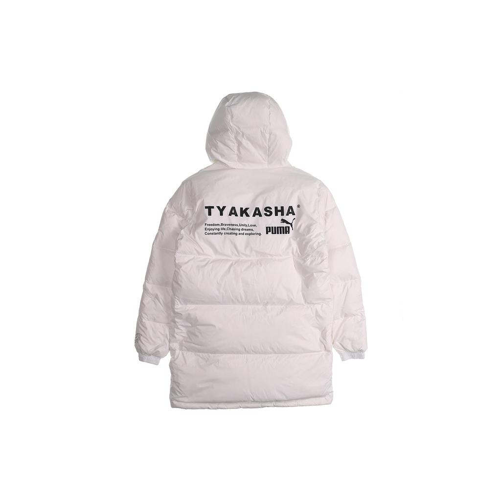 PUMA X TYAKASHA Down Jackets Unisex White Hooded Moderate Other 595561-02