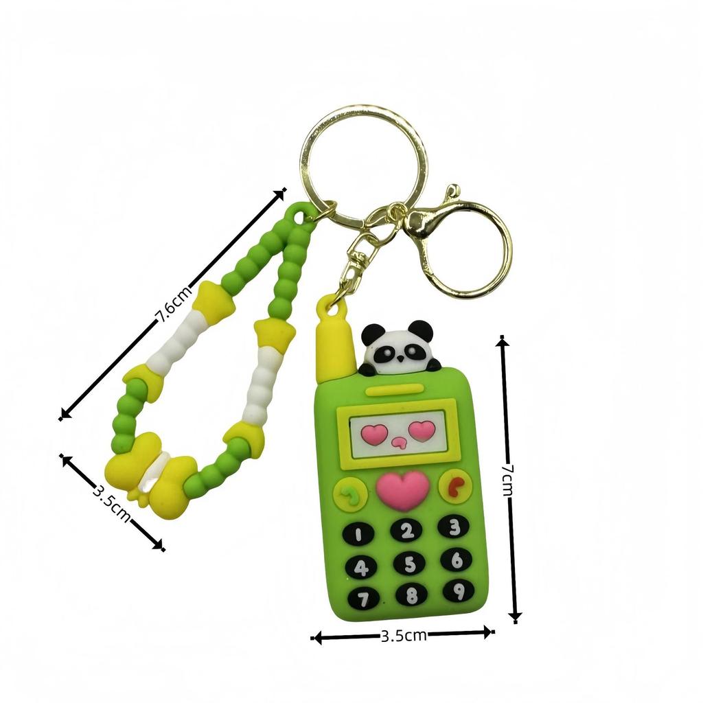 Realistic Small Animal Phone Keychain, Car Key Chain, Cute Animal Couple Bag Charm, Street‑vendor Gift