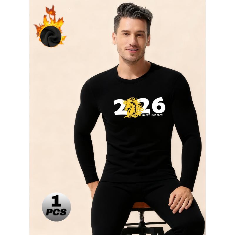 

2026 Velour Mock Neck Top, Antibacterial Anti-Mite & Breathable for Winter Layering XXL чорний