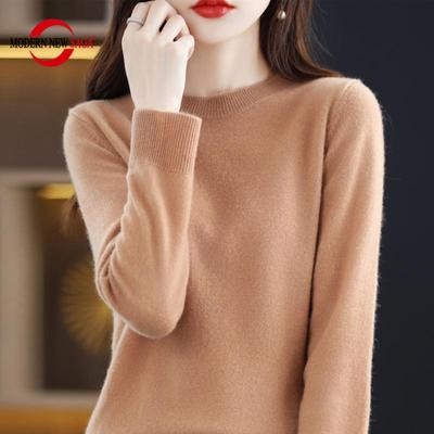 Maglione da donna 100% lana Pullover invernale lavorato a maglia Maglione autunnale Maglioni femminili in cashmere Top lavorato a maglia a maniche lunghe