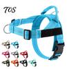 Ergonomic Pressure Relief Dog Harness No Pull Harness, Adjustable Nylon Vest with Handle, Breathable Dash-proof Control for Hiking Padded Medium Large