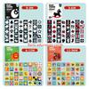 Black And White Sensory Cards For Babies 0-6 Months 30 Cards With 60 Stimulating Patterns