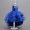 Abiti da cerimonia per bambine, abiti stile principessa con strascico, outfit da passerella per bambine, outfit da hostess, outfit per recital di pianoforte, gonne in tulle, abiti da sera