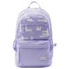 Zaino Casual alla Moda con Chiusura a Zip Li Ning Zaino da Donna Viola Chiaro ABSU239-4
