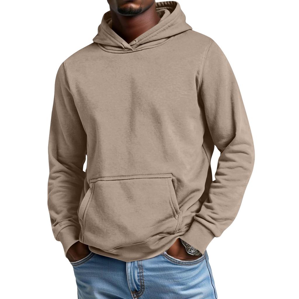 Men's  Leisure  Hooded   Hood  Long  Sleeves  Hoodie