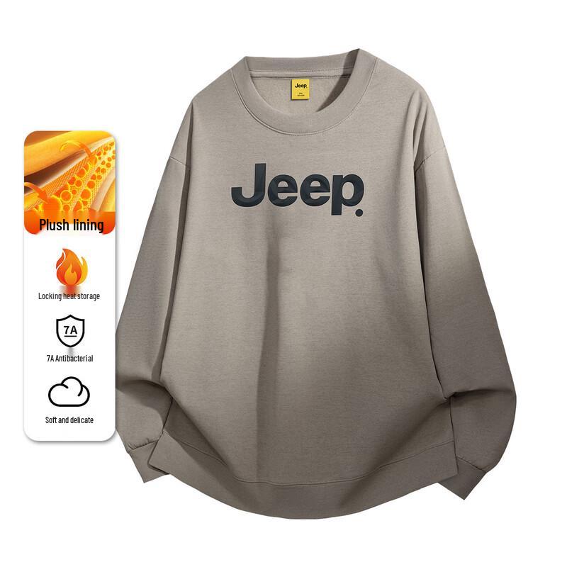 JEEP Men s Versatile Crewneck Sweatshirt 4XL