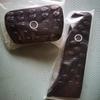 For BRABUS Accelerator Cover Black BRABUS Pedal Cover Pad 2pcs BRABUS Braking Pedal Non Slip Cover For Mercedes G800 W463 W212